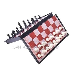 Foldable 17by17cm Magnetic Mini Chess Set Game - main view