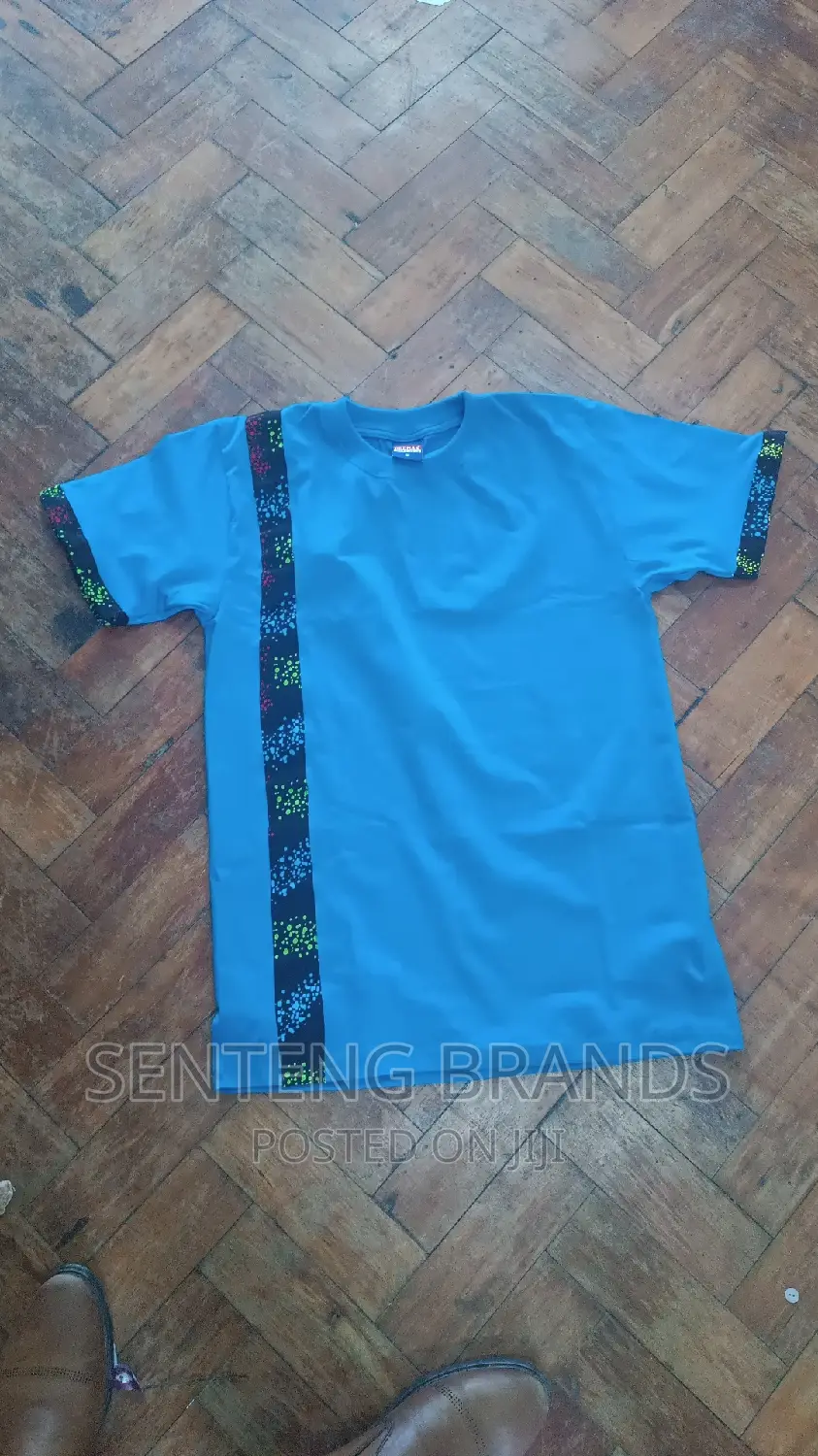 Tshirts With Kitenge Decorations