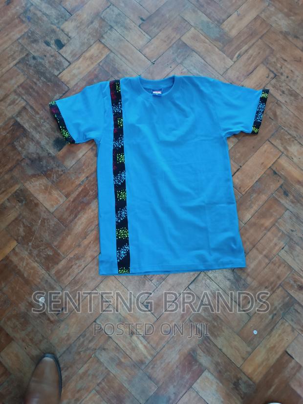 Tshirts With Kitenge Decorations - thumbnail 3