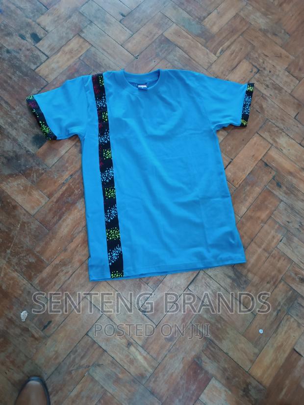 Tshirts With Kitenge Decorations - thumbnail 4