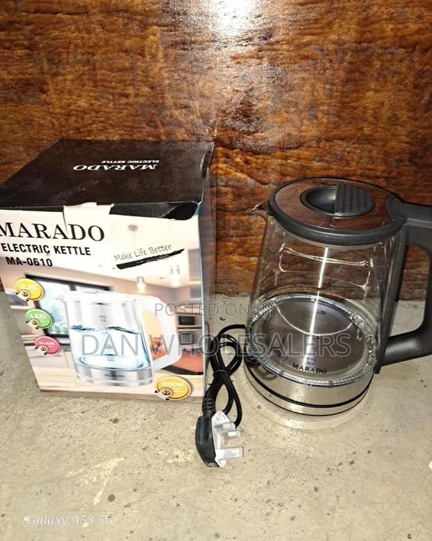 Marado 1500 W Glass Electric Kettle Automatic