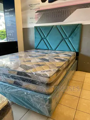 Brand New Complete Bedset (Spring Mattress + Divan)