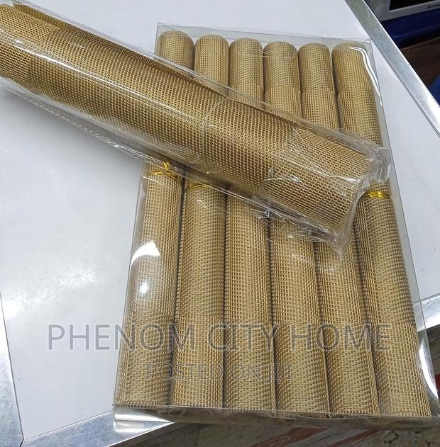 6 Piece Table Mats With Runner