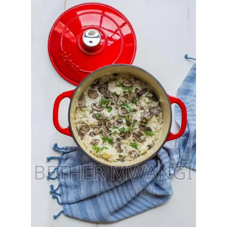 5.2 LTRS Lodge Enamelled Cast Iron Dutch Oven in Kenya