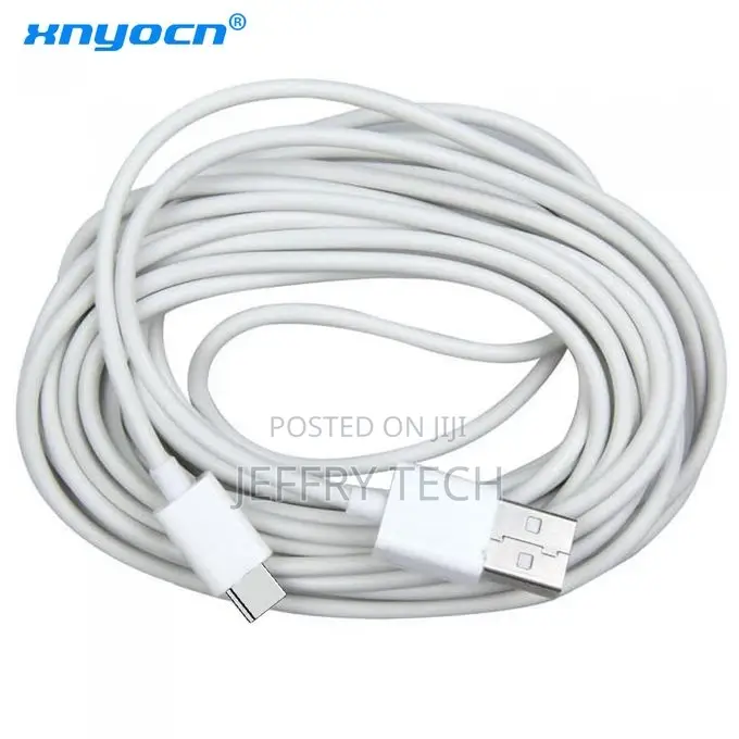 Xnyo 5M Long USB Type Cable for S10 Fast Charging
