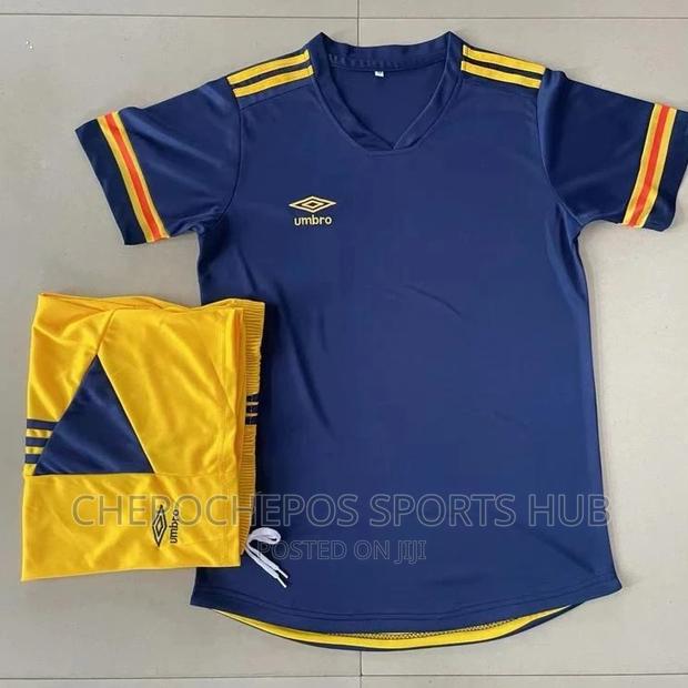 Blue Classic Umbro Football Jerseys - thumbnail 4