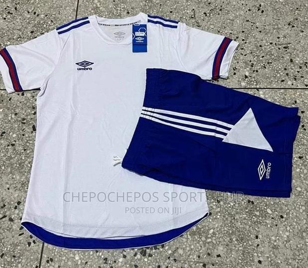 White Imported Football Jerseys - main view