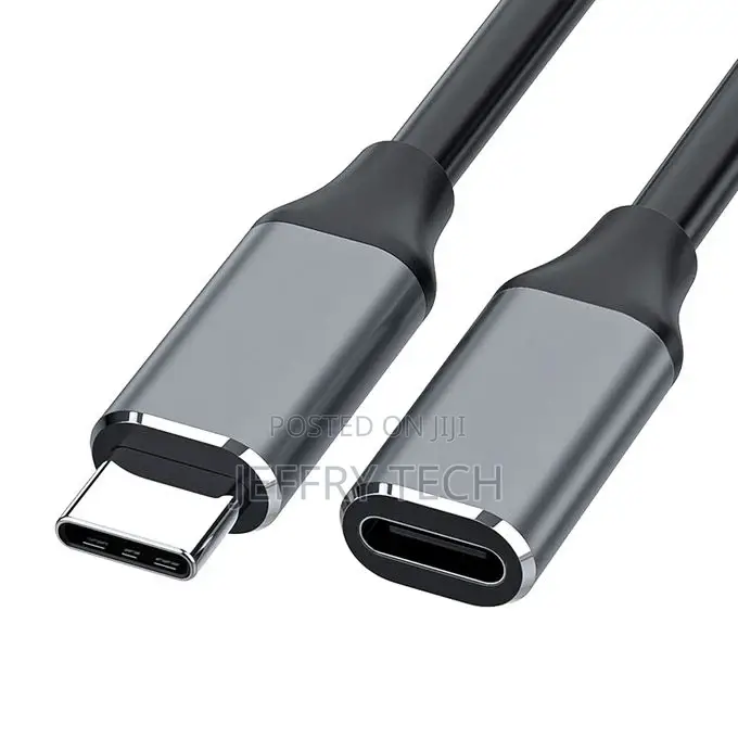 USB-C / Type-C Male to USB-C / Type-C Female Adapter Cable,