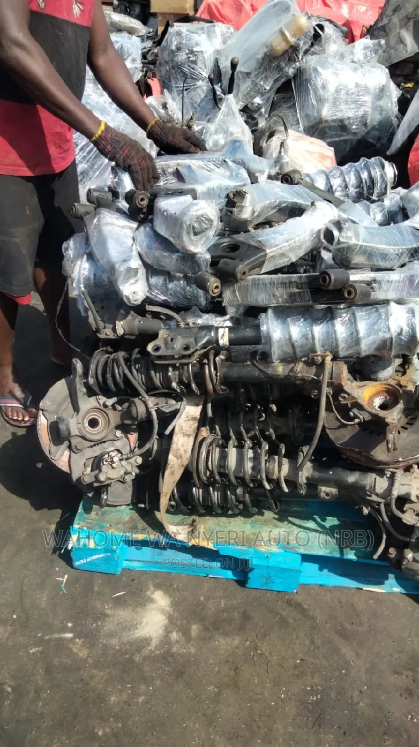 Arms, Hub's ,Shocks and Coil Springs Etc