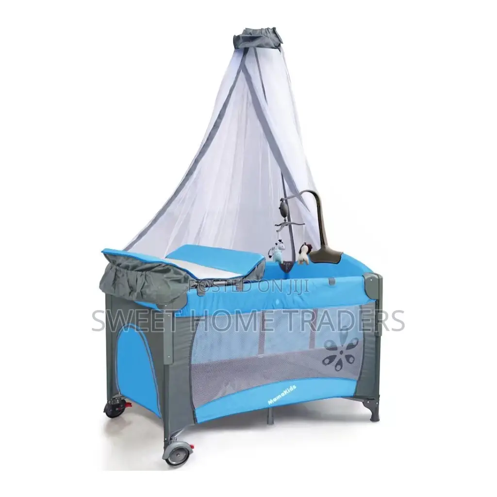 Co Sleeper Playpen/Foldable Baby Cot With Stand Net
