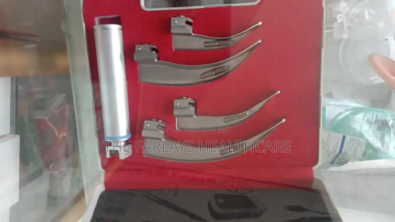 Laryngoscope 4 Blades Autoclavable.
