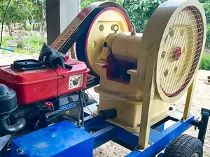 Jaw Crusher Diesel Powered Mobile Portable