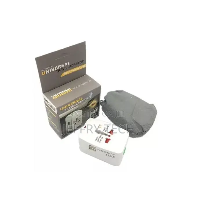 Universal Travel Adapter With USB Port