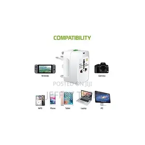 Universal Travel Adapter With USB Port