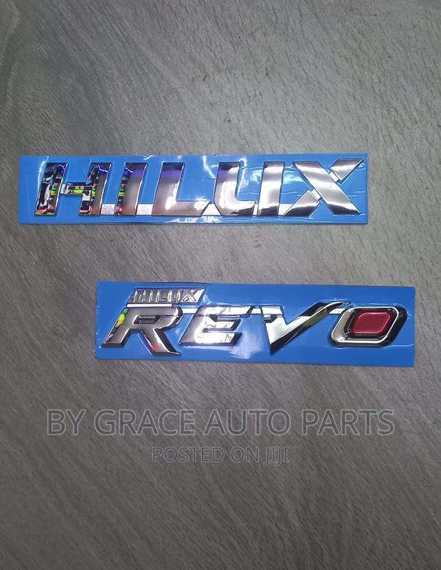 Hilux/Revo Emblems - main view
