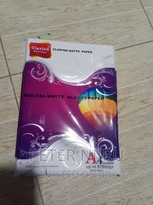 Clarion A4 Matte Paper(100 Sheets