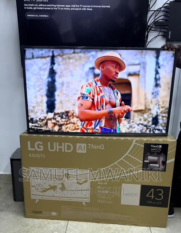 Lg 43′′ Uq75 Webos Smart Uhd Tv With Magic Remote - thumbnail 4