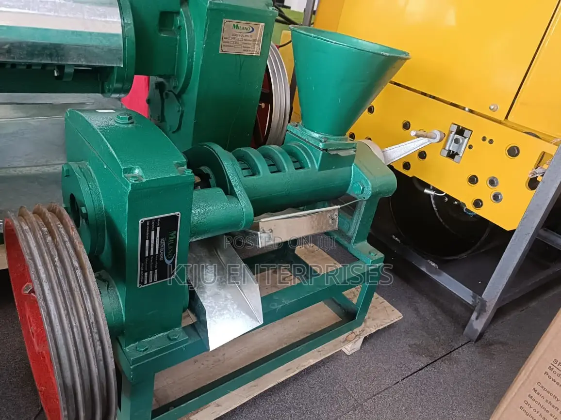 Milano Brand Oil Pressing Machine Available