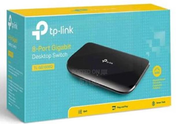 Tp-Link 8-Portmbps Gigabit Desktop Switch - TL-S - main view