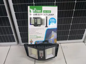 Cclump 200 Watts Rain Proof Solar Street Lamp