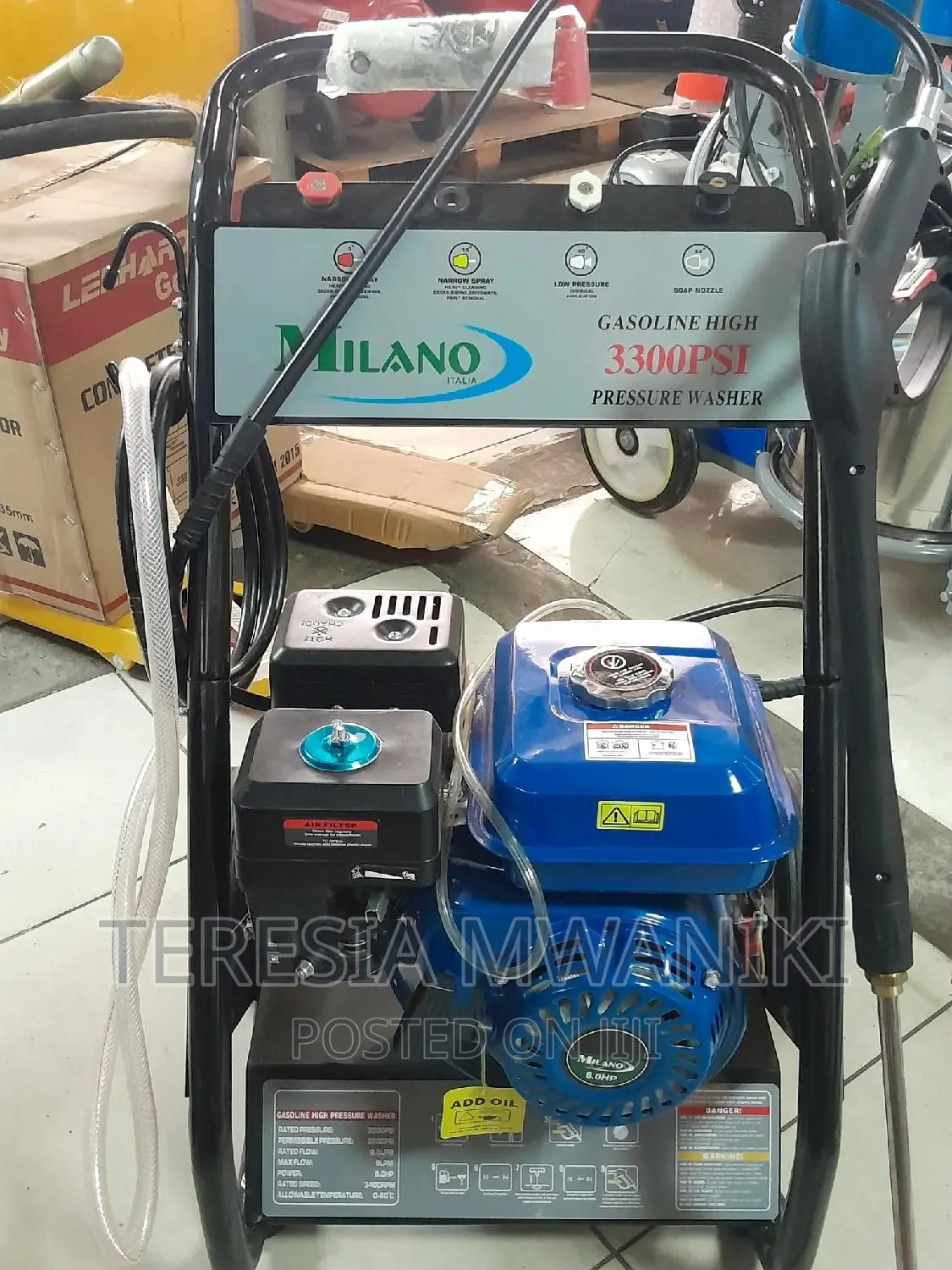 Gasoline High Pressure Washer 3300psi