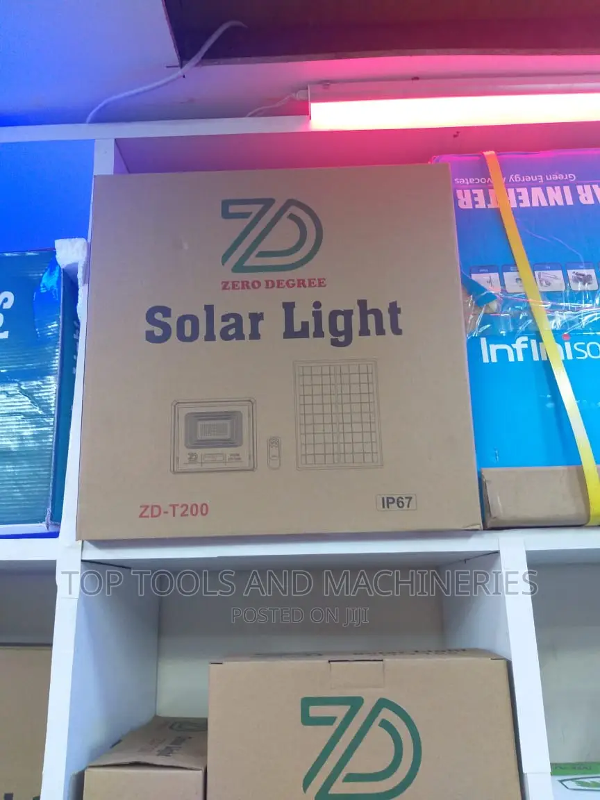 200 Watts Zd Solar Flood Light High Power Outdoor Security