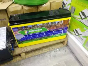 Original Goldenmax 200ah Gel Slim Battery