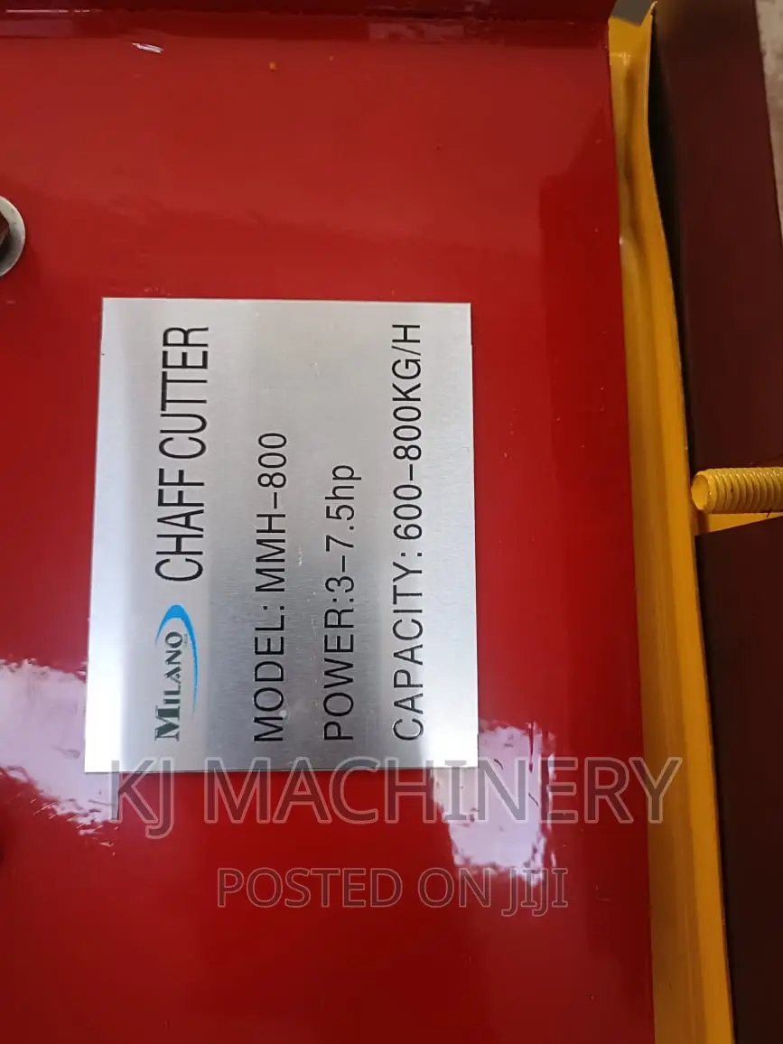 Heavy Duty Milano Brand Feed Chopper Machine-Multipurpose