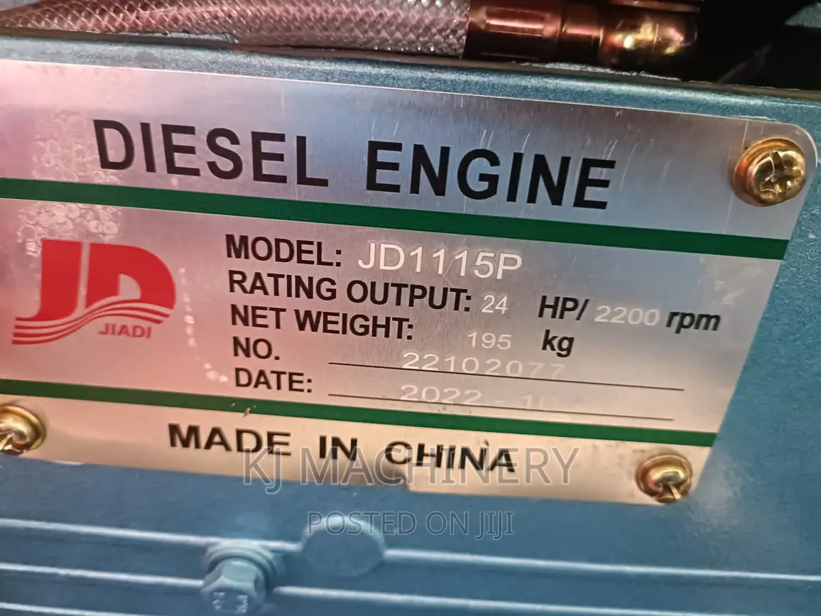 Jiadong Engine 22hp Water Cooled Engine