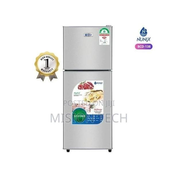 Nunix 138l Double Door Fridge