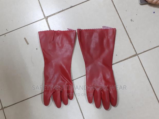 Buy Pvc Chemical Solvent Glove