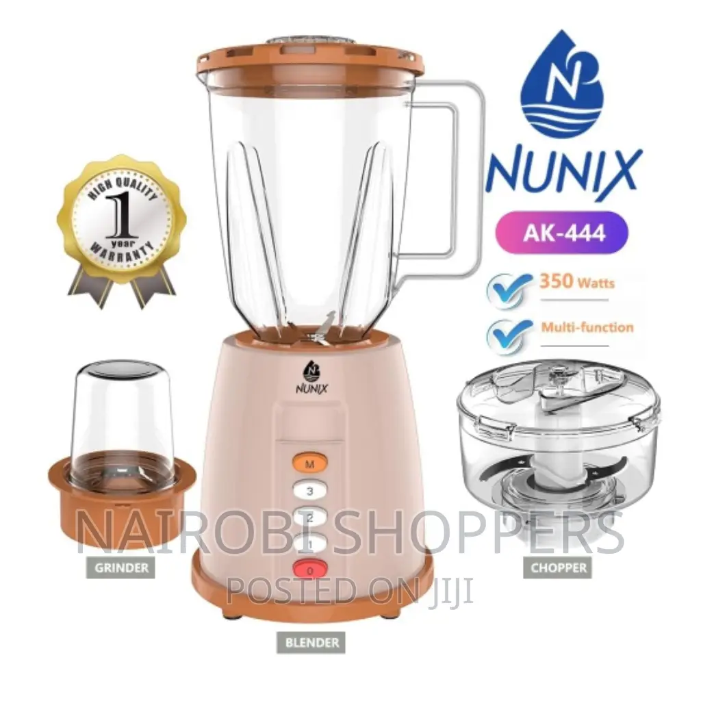 AK-444 Blender With Grinder Chopper 350watts