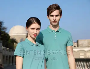 Sky Blue Polo T-Shirts for Adults