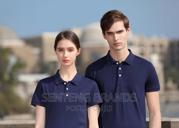 Navy Blue Polo T-Shirts.
