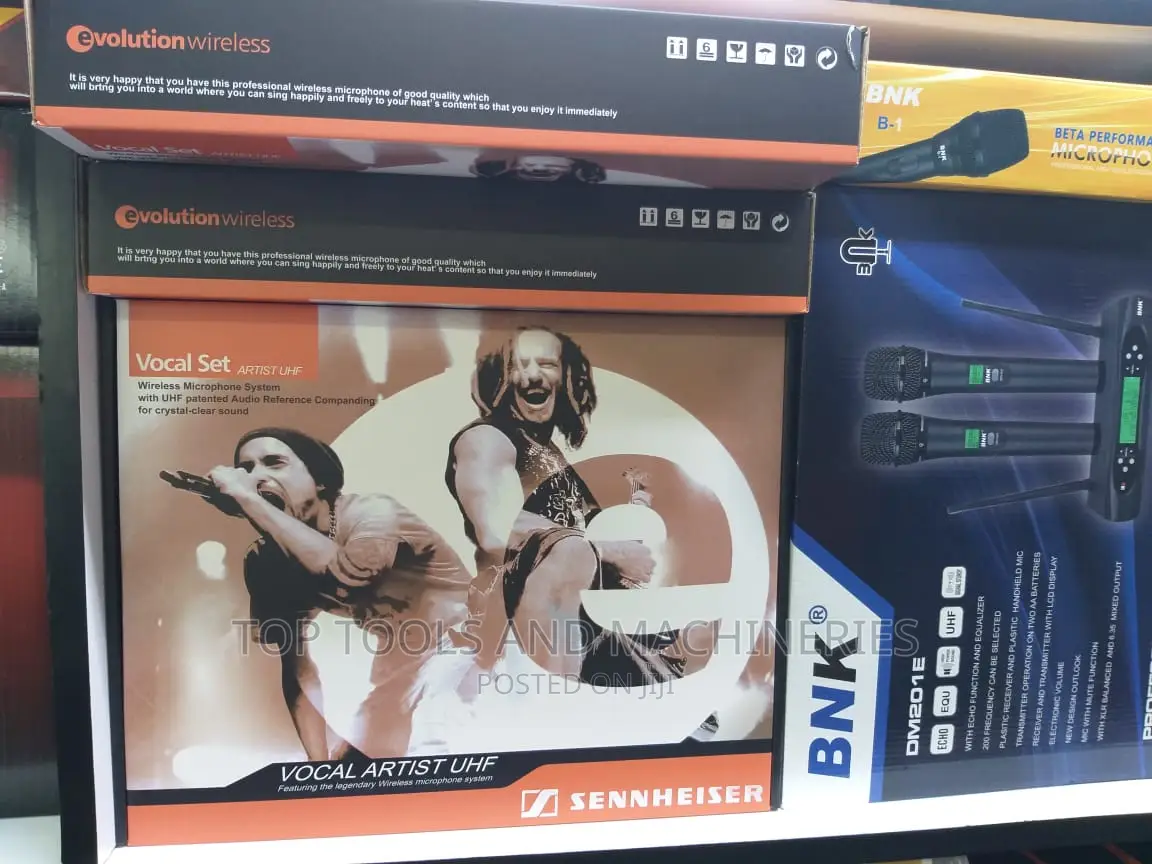 Sennheiser Wireless Microphone System Vocal Artist Uhf