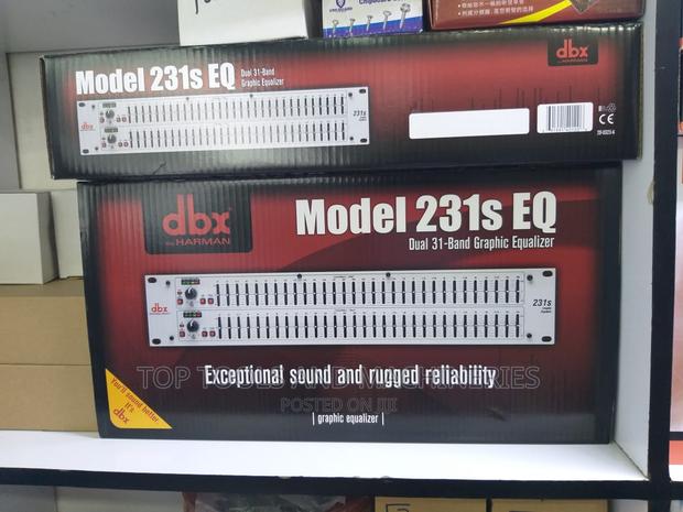 DBX 231S Dual 31-Band Graphic Equalizer - thumbnail 3