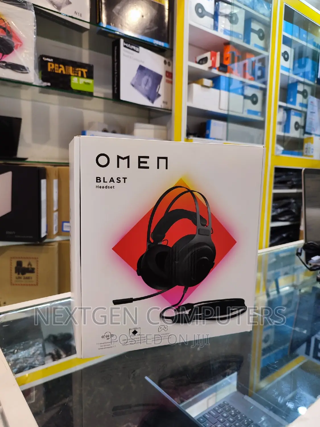 OMEN BLAST Gaming Headset With 7.1 Virtual Surround Sound