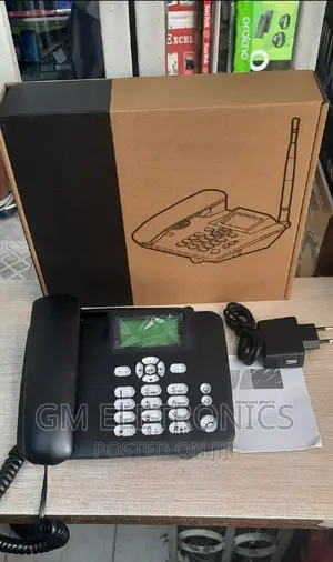 Wall Mount Single Sim Card GSM Rechargeable Landline(Huawei