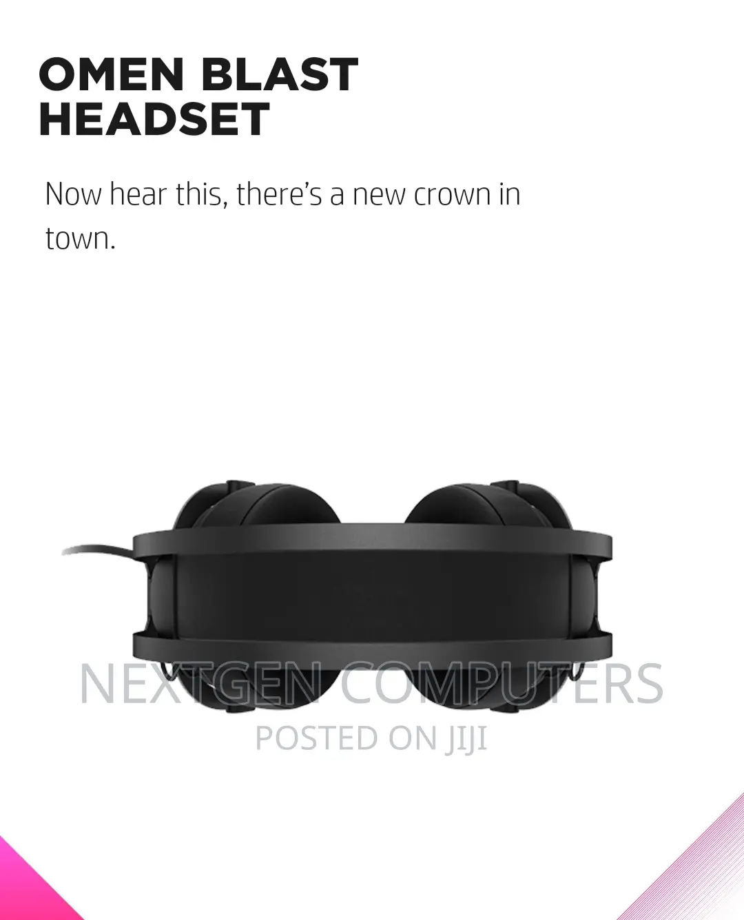 OMEN BLAST Gaming Headset With 7.1 Virtual Surround Sound