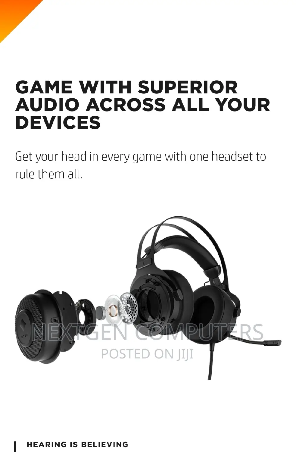 OMEN BLAST Gaming Headset With 7.1 Virtual Surround Sound