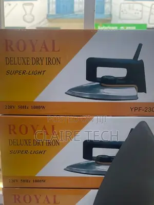 Super Light Deluxe Royal Dry Iron Box YPF-2308