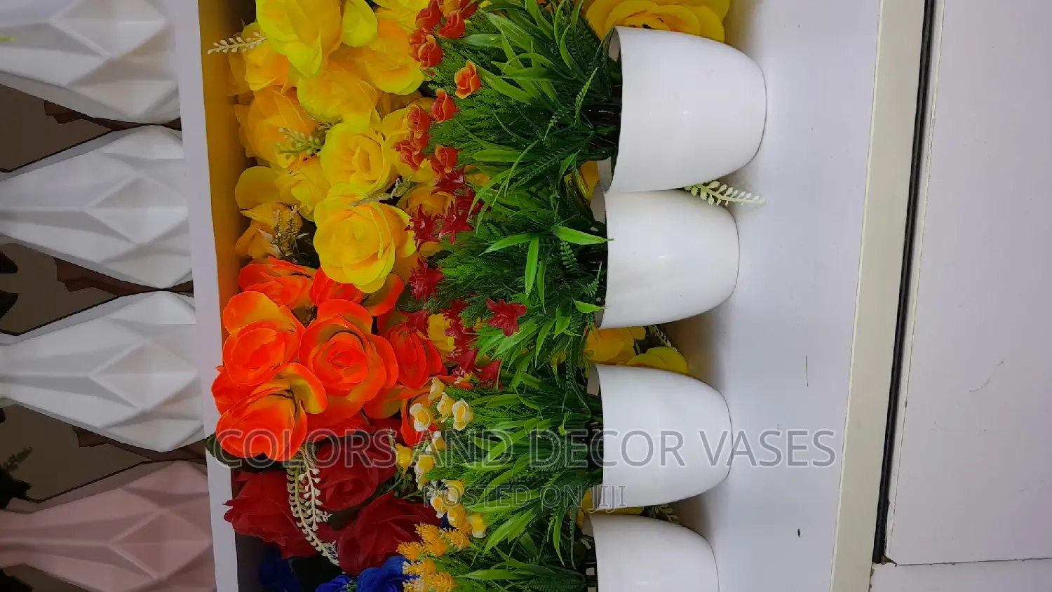 Bonsai With Colorful Flowers