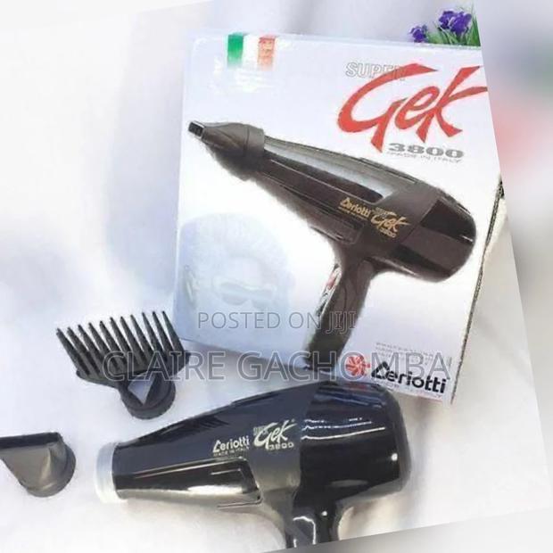 Gek Cerriote Blow Dry - Black - main view