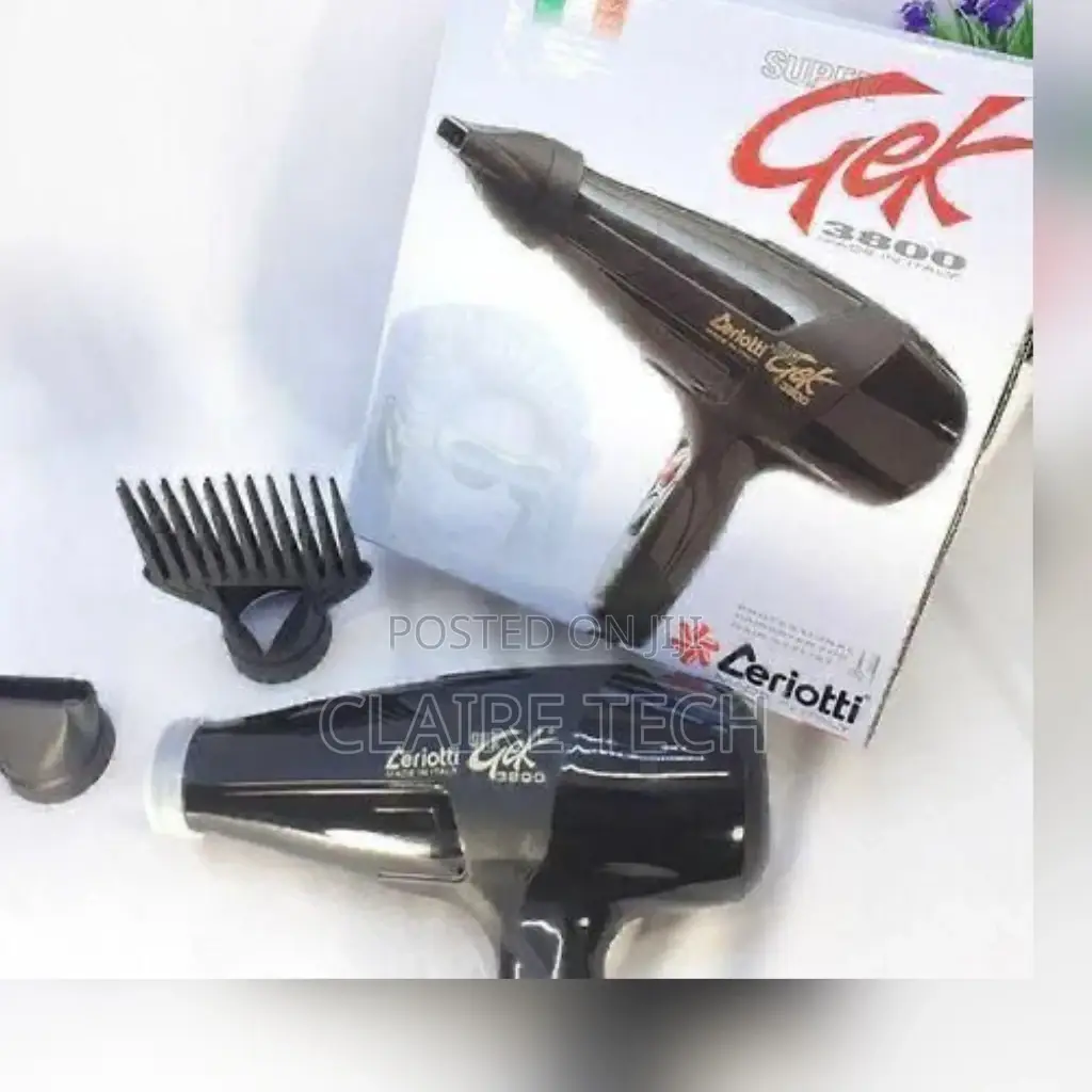 Black Blow Dry Gek Cerriote Blowdry