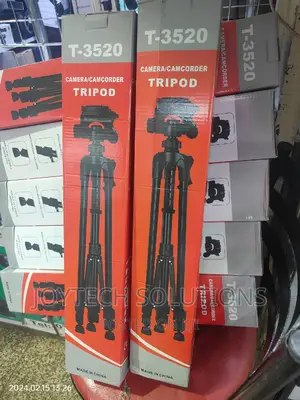 Tall Phone / Camera Tripod With Mobile Phone Holder