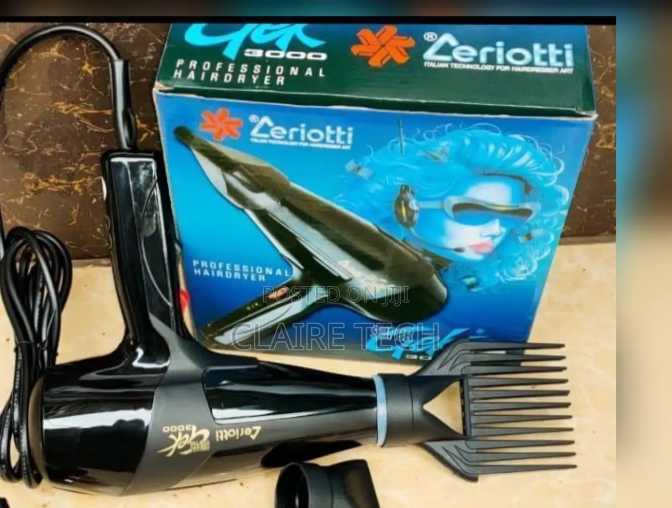 Black Cerriote Blowdry Available