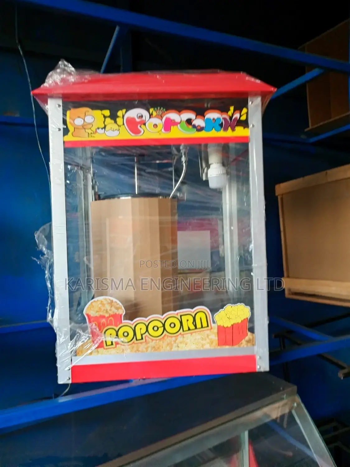 Imported Popcorn Machine Display