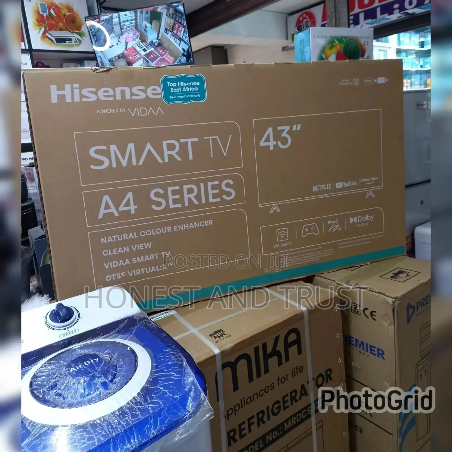 Skyworth and Hicense 43 Inches