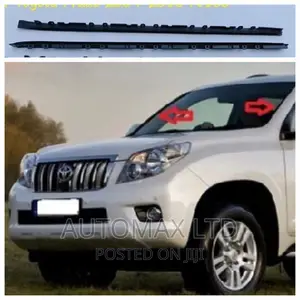 Windshield Outside Moulding. For Toyota Land Cruiser Prado