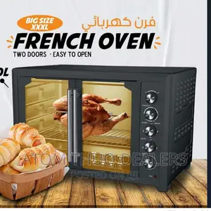 Rebune Re-10-032 2 Door 100 Litres Oven-Black